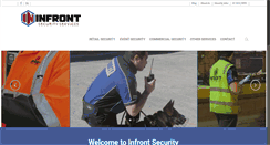 Desktop Screenshot of infront-security.com